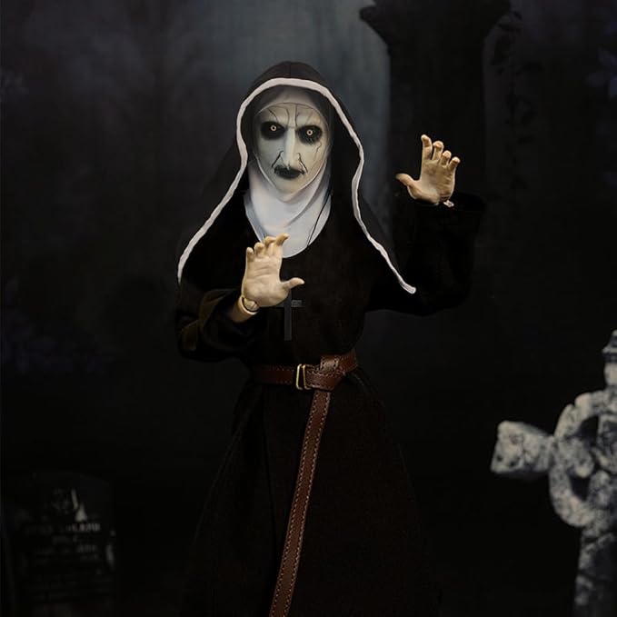ACBAGI The Nun Mask Full Head Scary Halloween Mask Costume for Unisex Adults Men Women