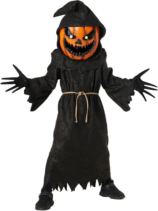 Morph Pumpkin Costume Kids, Pumpkin Grim Reaper Costume Boys, Scary Halloween Costumes, Kids Halloween Costumes for Boys